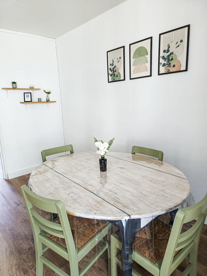 Grand T4 Rez-de-chaussée  Calme, Patio, Wi-fi - Perpignan