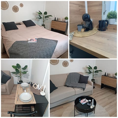 "L'Ethnique" Cozy fully equipped studio