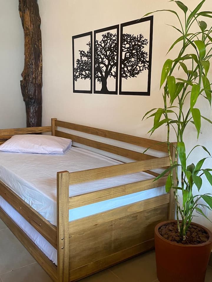 Confortável Bi-cama.