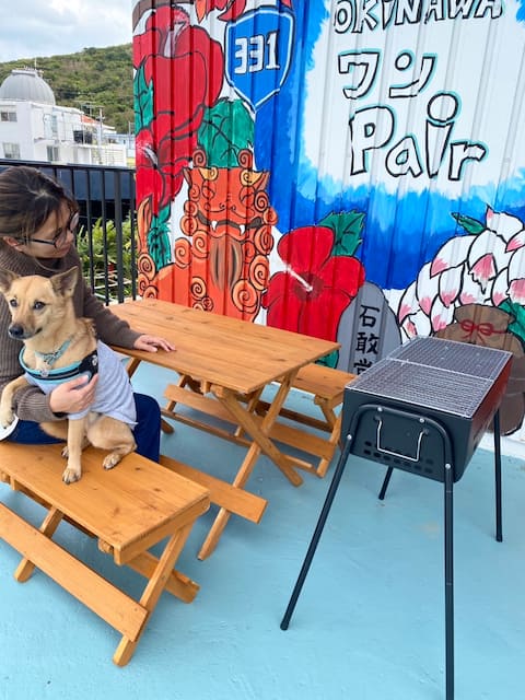 Okinawa One Pair, Entire Rental Cottage (Pets Allowed)