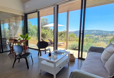 Popular Airbnb listing: Loft Mar Cordillera/Starlink in Navidad