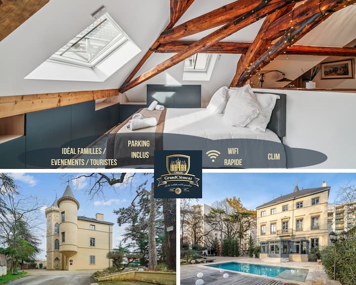 Célestins, Suite Sous Toits, Château Grandclément - Lyon
