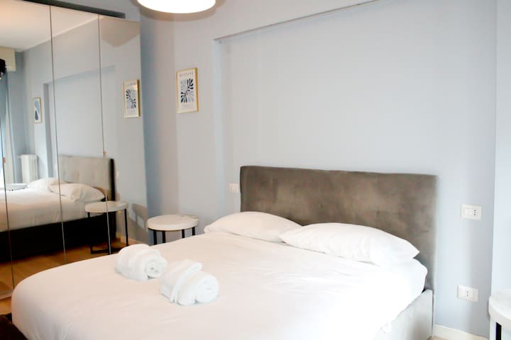 Bright terrace near the Duomo di Milano