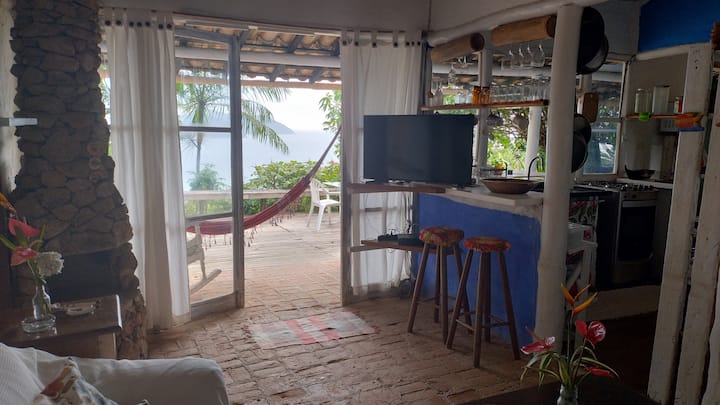 Chalé Sol Com Vista Para O Mar. - São Sebastião