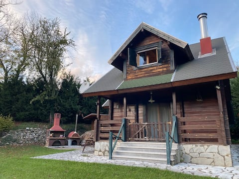 "Daphne" Wooden chalet in Karpenisi