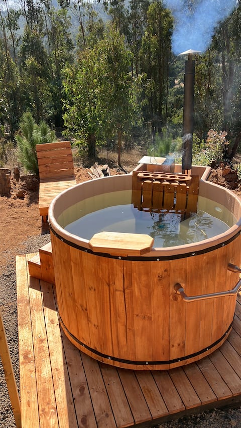 Popular Airbnb listing: Lodge Valle Quepilcho Plot in Casablanca