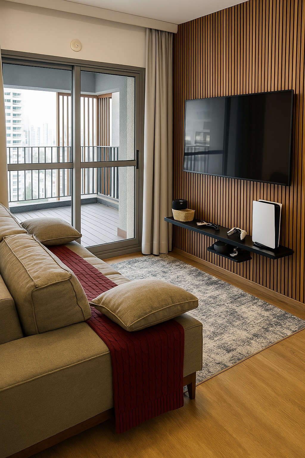 Anúncio popular: Apt 63m, Hot Tub, PS5, 2 Bedrooms, 2 Bathrooms, A/C, Parking and Subway em Butantã
