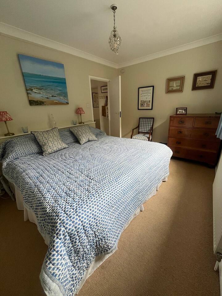 Master bedroom with super king bed