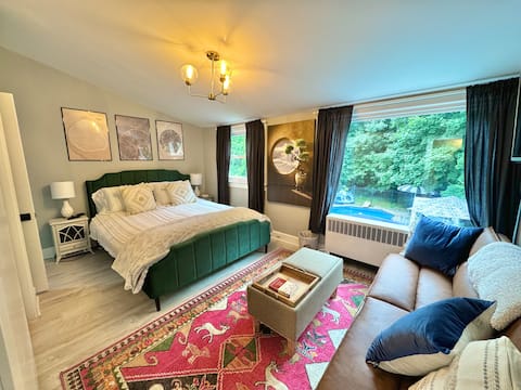 Hudson Valley Retreat- Fire pit for Autumn