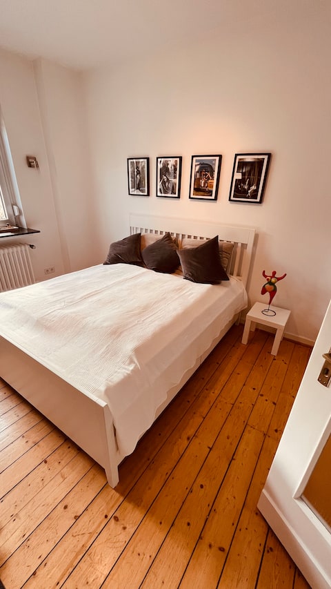 Erfolgreiche Airbnb-Immobilie: Green oasis between trade fair + lake in Essen