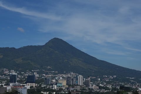 Stay Where the City Meets the Sky