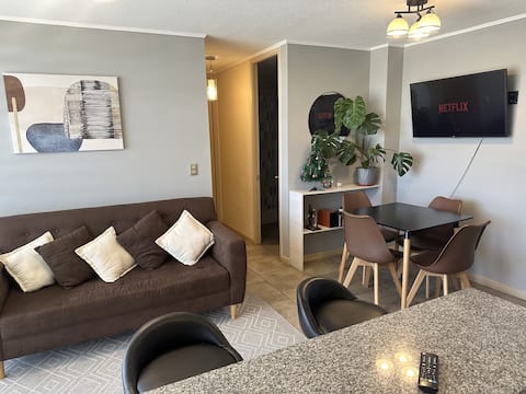 Popular Airbnb listing: Modern and equipped apartment/Linares in Región Del Maule