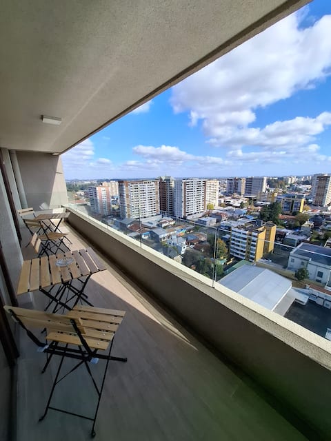 Centrally located apartment with incredible view and large terrace