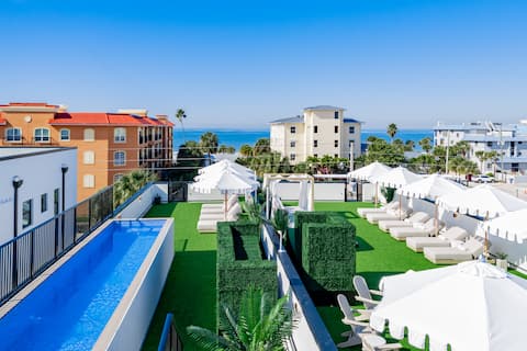 Milos Luxe Stay-New POOL w/ Beach Views*Sleeps 34*
