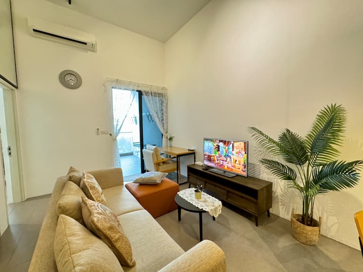 Comfy Suite,5min Walk Lrt Train,kl Sentral,wifi - Kuala Lumpur