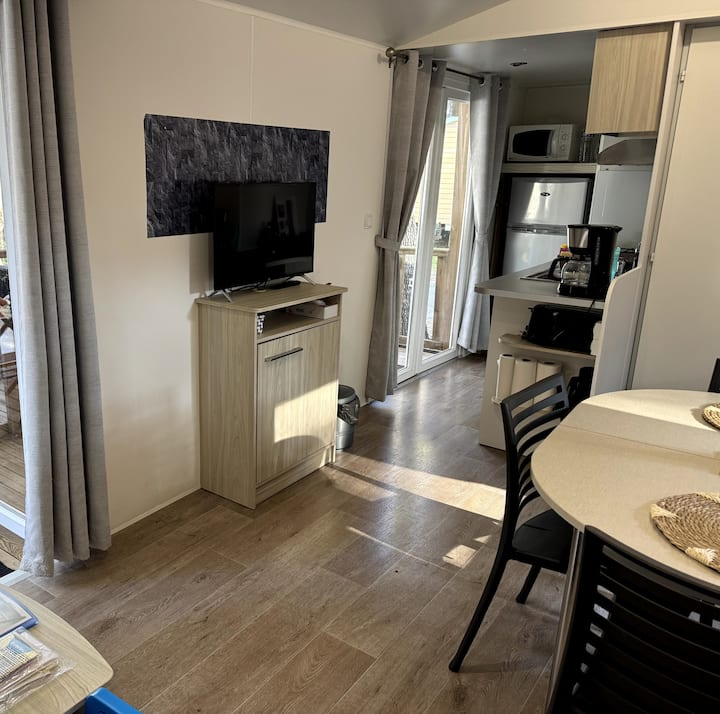 Mobil-home Camping 4* - Nans-les-Pins
