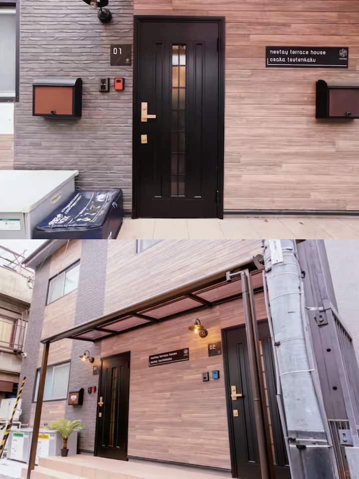 Nestay Terrace House Osaka Tsutenkaku 01 - Namba