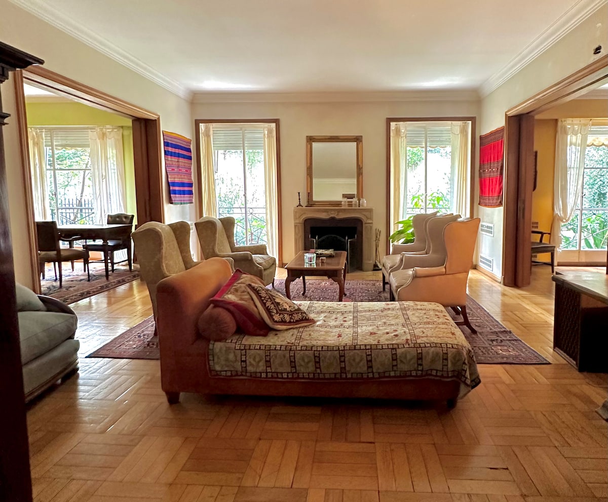 Habitación en departamento en Palermo