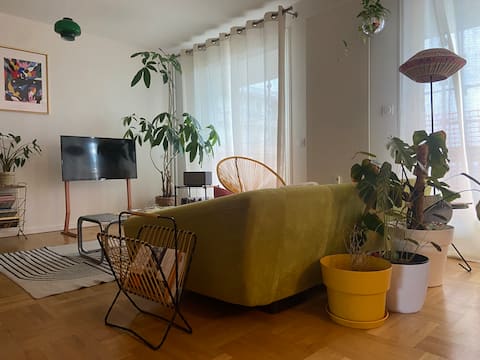 Successful Airbnb property: Renovated apartment with nice view. in Caluire Et Cuire