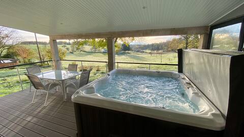 3-star Christmas Gîte - Jacuzzi, Sauna and Absolute Calm