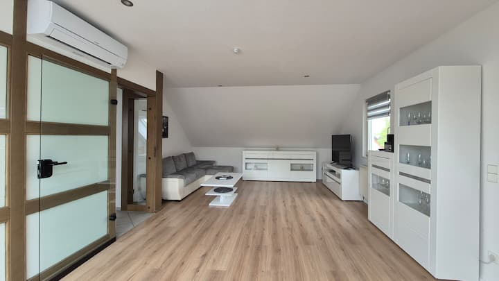 Bright 80-square-meter vacation apartment
