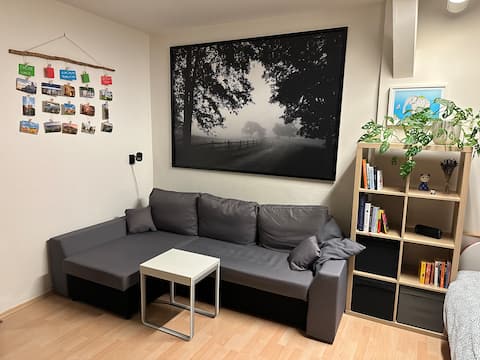 Cozy loft in the city center.