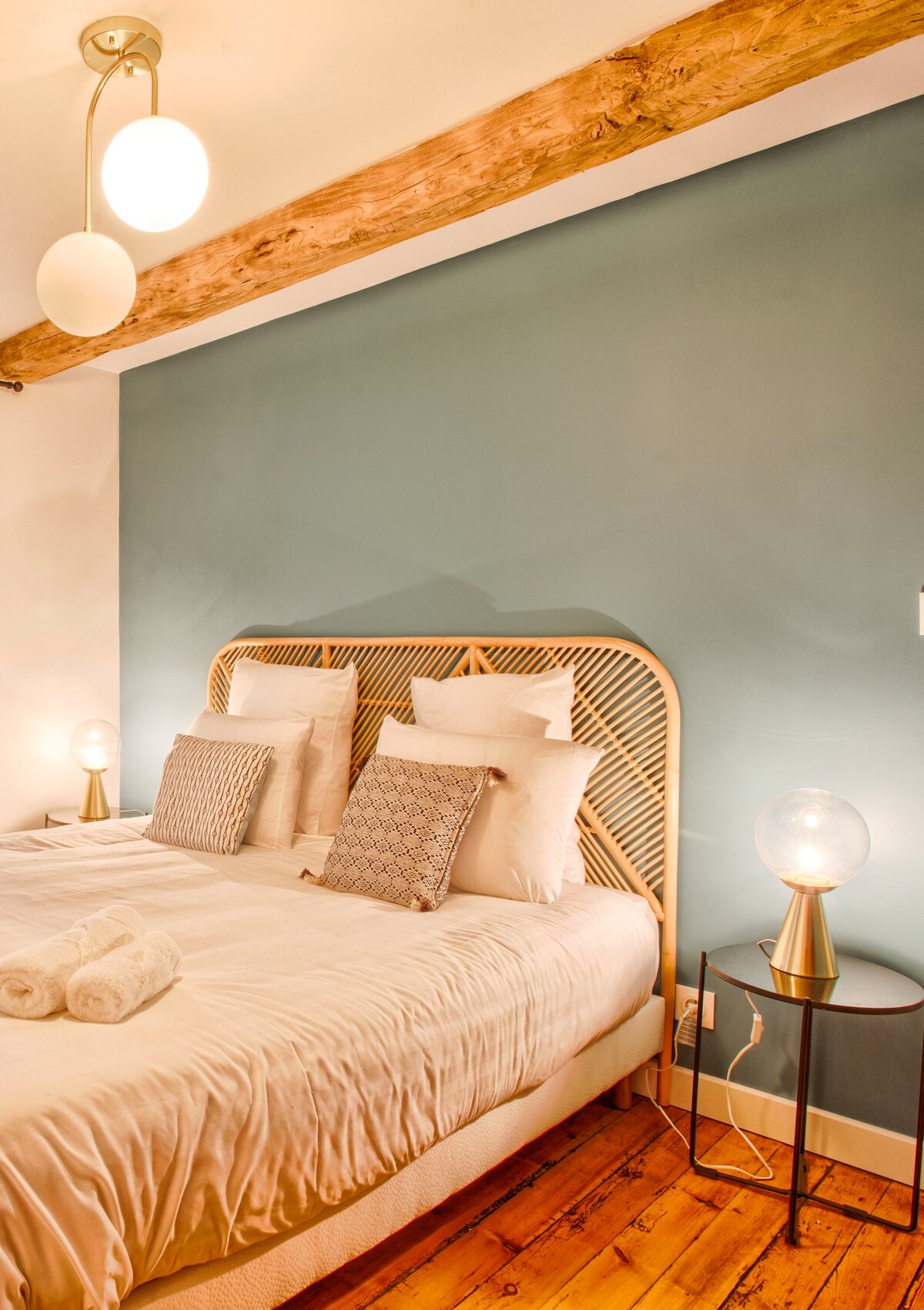 осветлена големина на брачен кревет 160x200