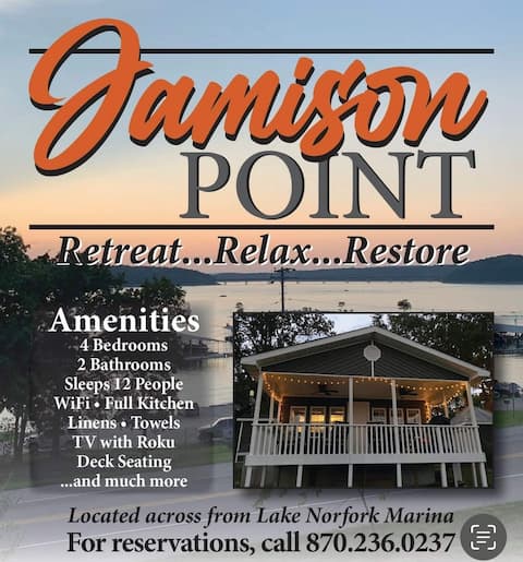 Jamison Point on Lake Norfork