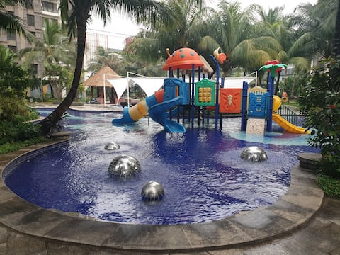 Sky House 3BR near Aeon Mall ICE BSD Kids friendly