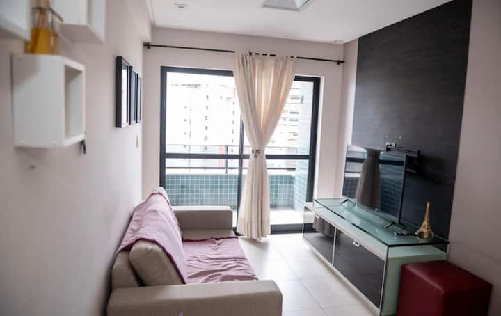 Apartamento Com Piscina - 100m Da Praia - Recife