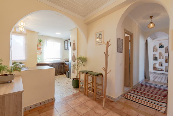 Authentic Moroccan Home Near Gueliz | Workspace - Marrakech