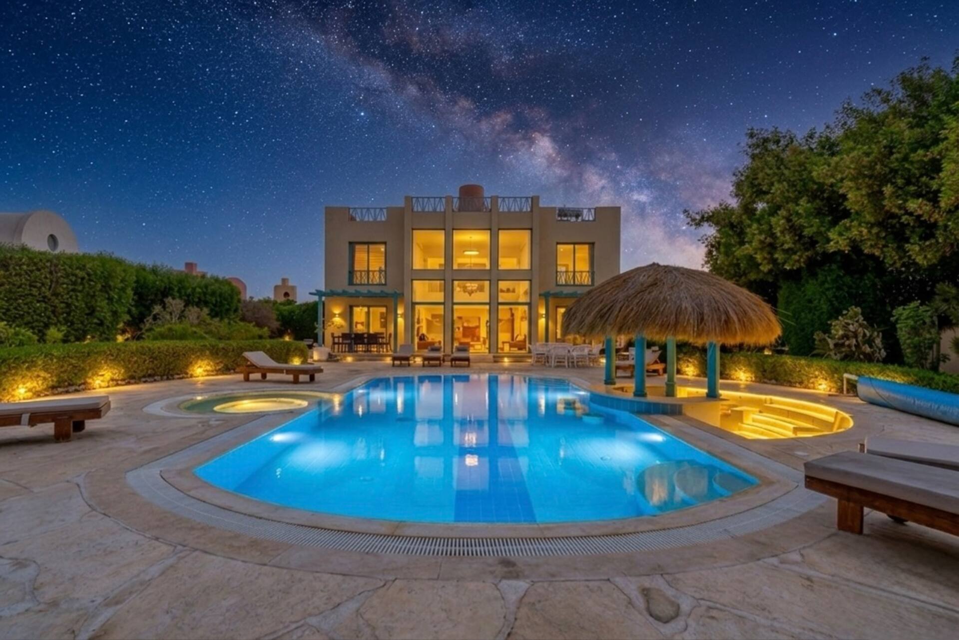 Stunning Villa for Rent in El Gouna HEATED PRIVATE POOL