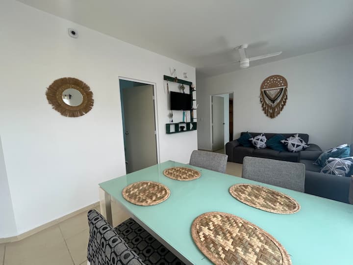 Casa Jade 3 Habitaciones • 4 Camas • Aa 
Familiar - Playa del Carmen