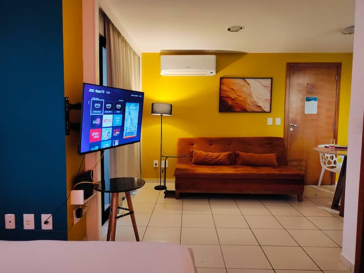 13.a Suíte C/marvista & Varanda, Qeencama Pontaneg - Natal