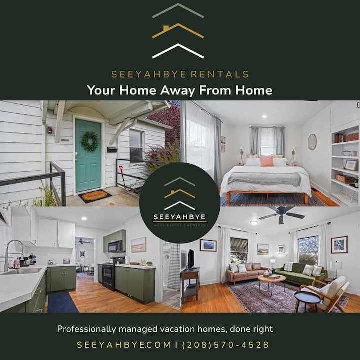 Whitetail Bungalow | Walk To Downtown Nampa | King - Lake Lowell, ID