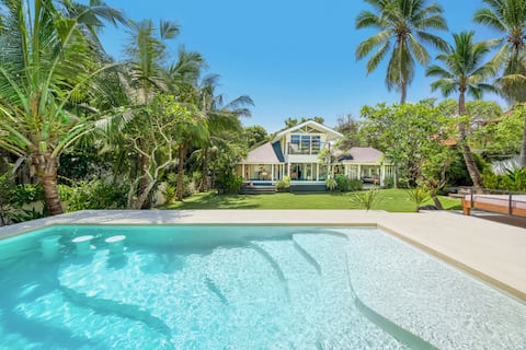 Villa Verona - Right behind Beach, Lush Garden