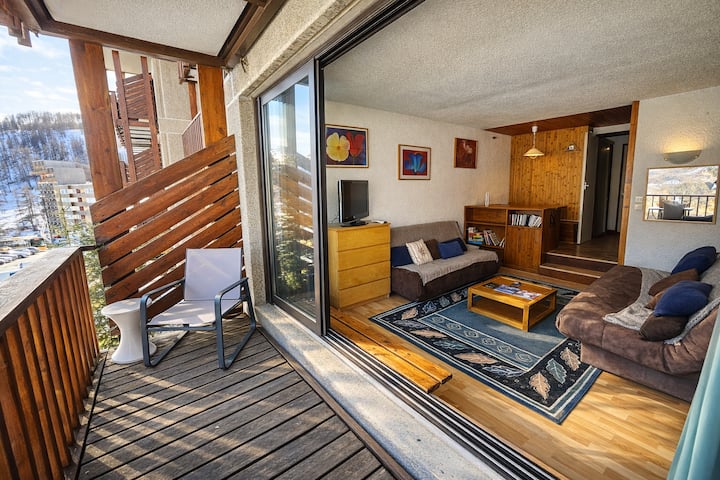 Appartement Au Pied Des Pistes - Allos