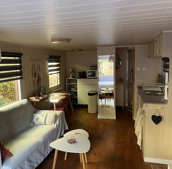 "La Casetta" Charmant Bungalow Tout Confort - Carros