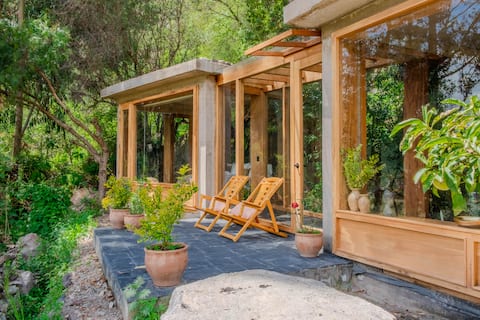 Crystal Glass Casita l 180° Sacred Valley Views