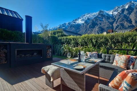 Wakeup to the majestic views of snow capped peaks