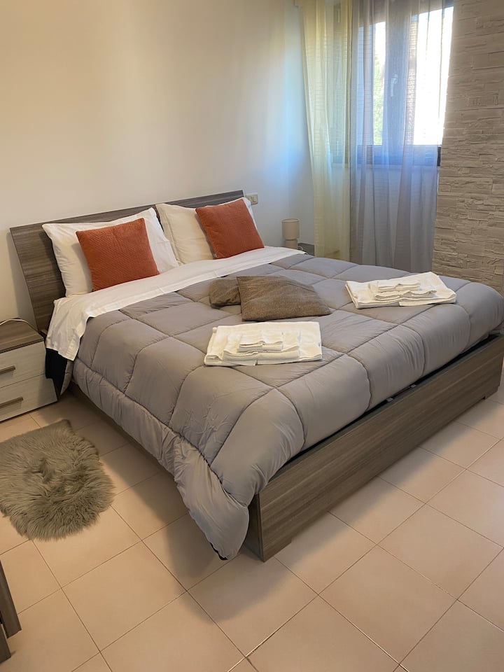 Chambre avec conteneur 