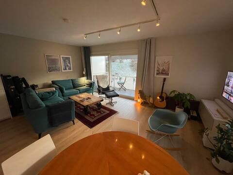 Modern apartment at Ullern with free parking