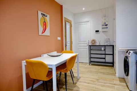 2-room apartment in the center of LOOS with garden – Near LILLE