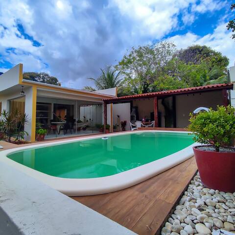 Pool house 100m from Itapuama Beach