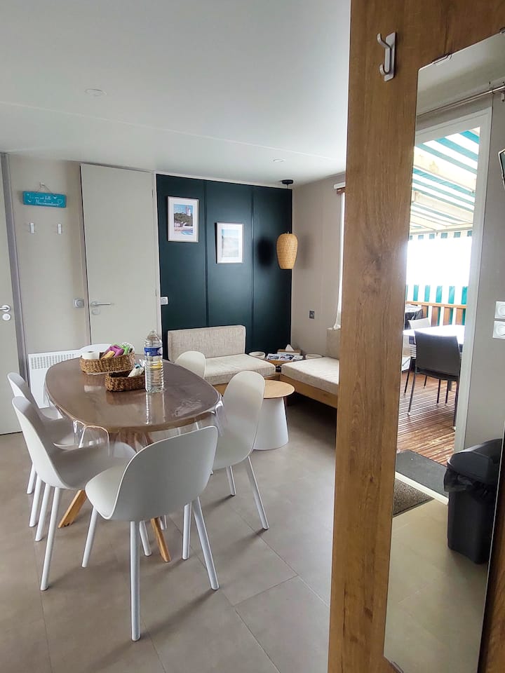 Mobil-home Familial - Les Tamalou- 6 Personnes - Barbâtre