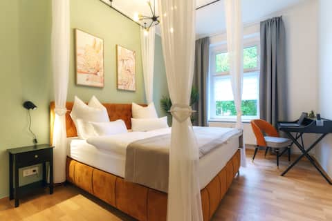 Erfolgreiche Airbnb-Immobilie: Charming old building apartment in the heart of Magdeburg in Magdeburg