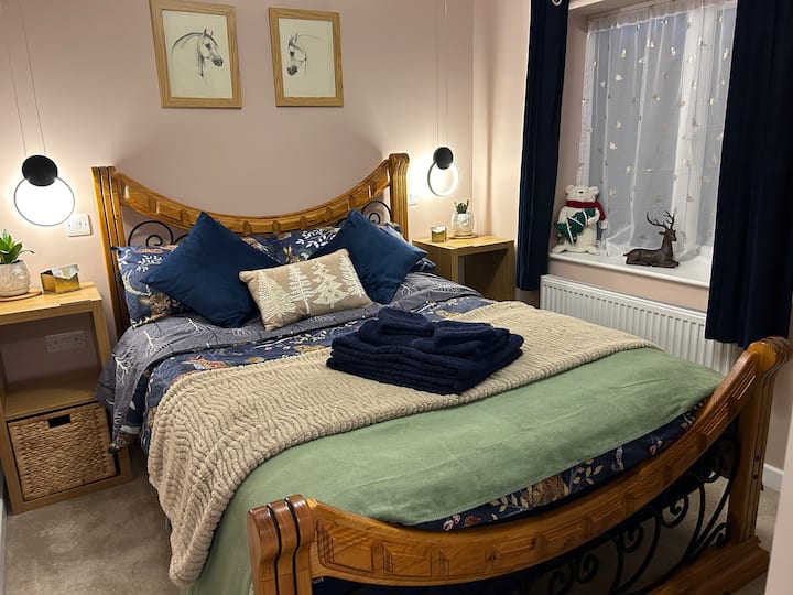 Algunos toques navideños.