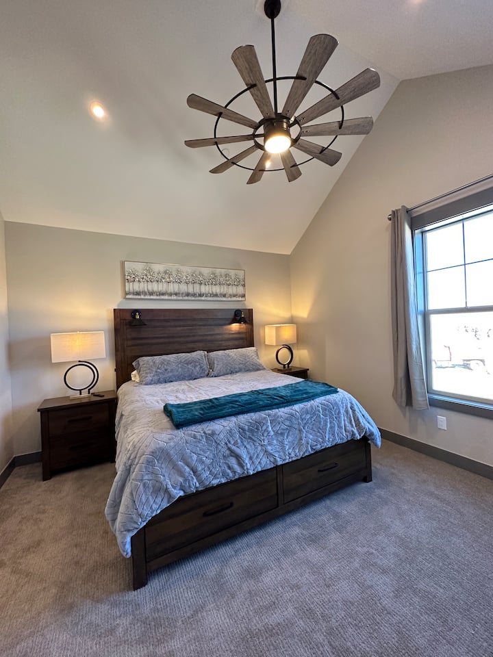 Camera padronale, con letto king-size