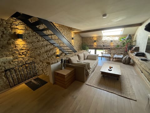 The workshop - Stone loft - Ardennes Gaume