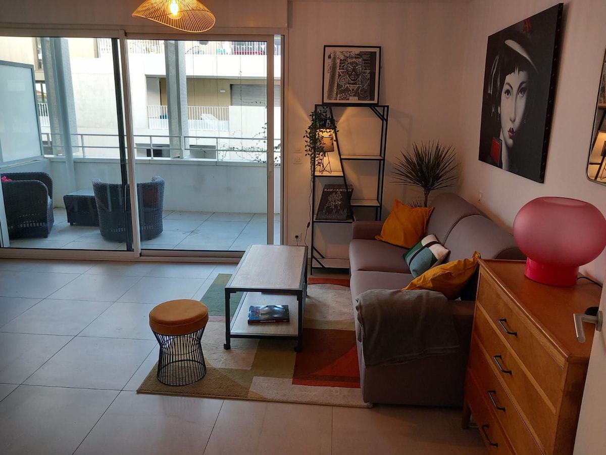 Top performing Airbnb: Studio for rent in Montpellier